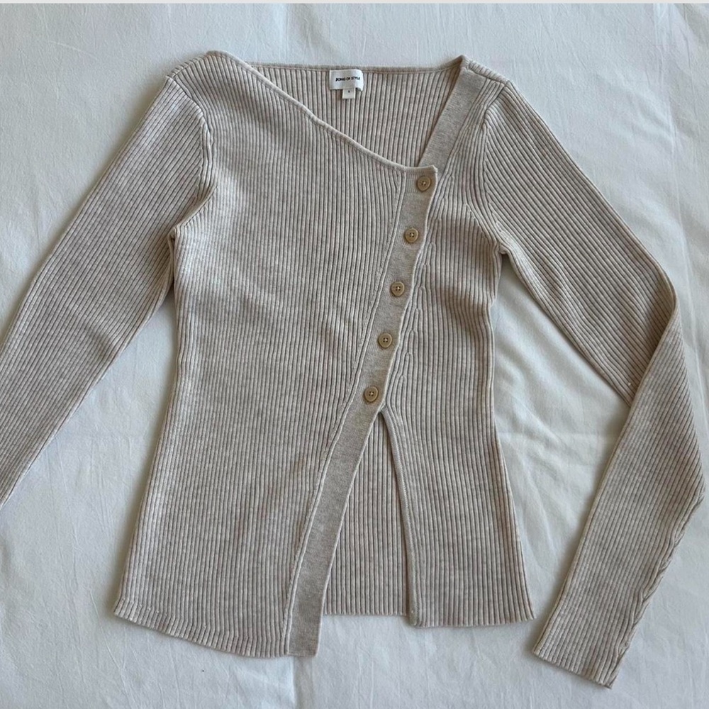 Beige cardigan